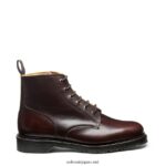 茶色の Horween 6 アイ ダービー ブーツ 62tv86 Solovair 男性